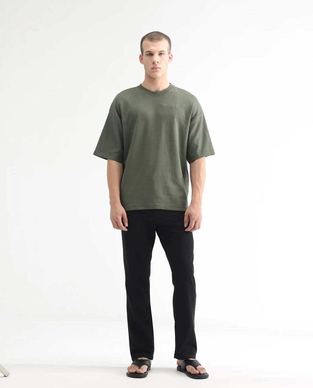 Rare Rabbit Men's Belarus Black Cotton Plain Hawk Slim Fit Jeans
