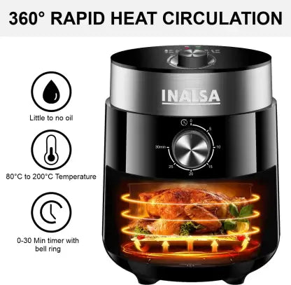 Inalsa Air Fryer Inox