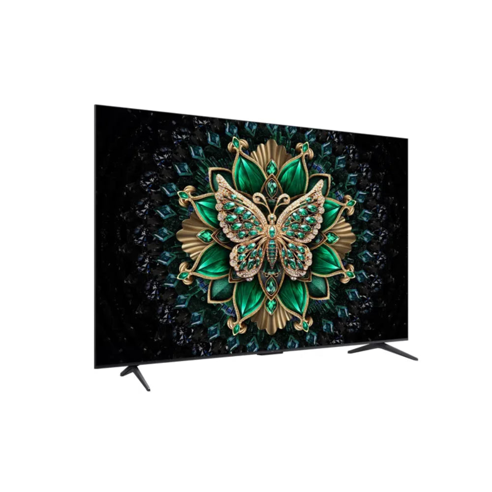 TCL 165 cm (65 inch) QD Mini LED Google TV, 65C6K, Black