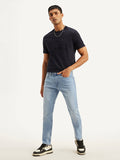Men's 512 Light Blue Slim Tapered Fit Mid Rise Jeans