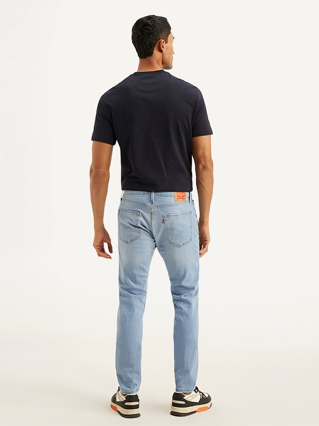 Men's 512 Light Blue Slim Tapered Fit Mid Rise Jeans
