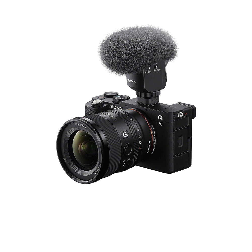 Sony ECM-M1 Digital Shotgun Camera Microphone | Eight Audio Recording Modes | Compact Microphone, Ideal for YouTubers | Vlogging & Content Creation | Interviews & Wedding Filmmakers