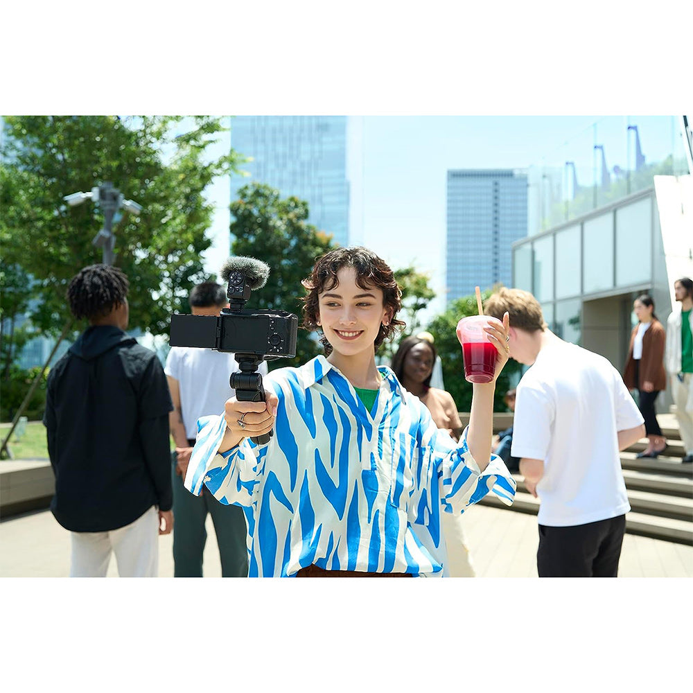 Sony ECM-M1 Digital Shotgun Camera Microphone | Eight Audio Recording Modes | Compact Microphone, Ideal for YouTubers | Vlogging & Content Creation | Interviews & Wedding Filmmakers