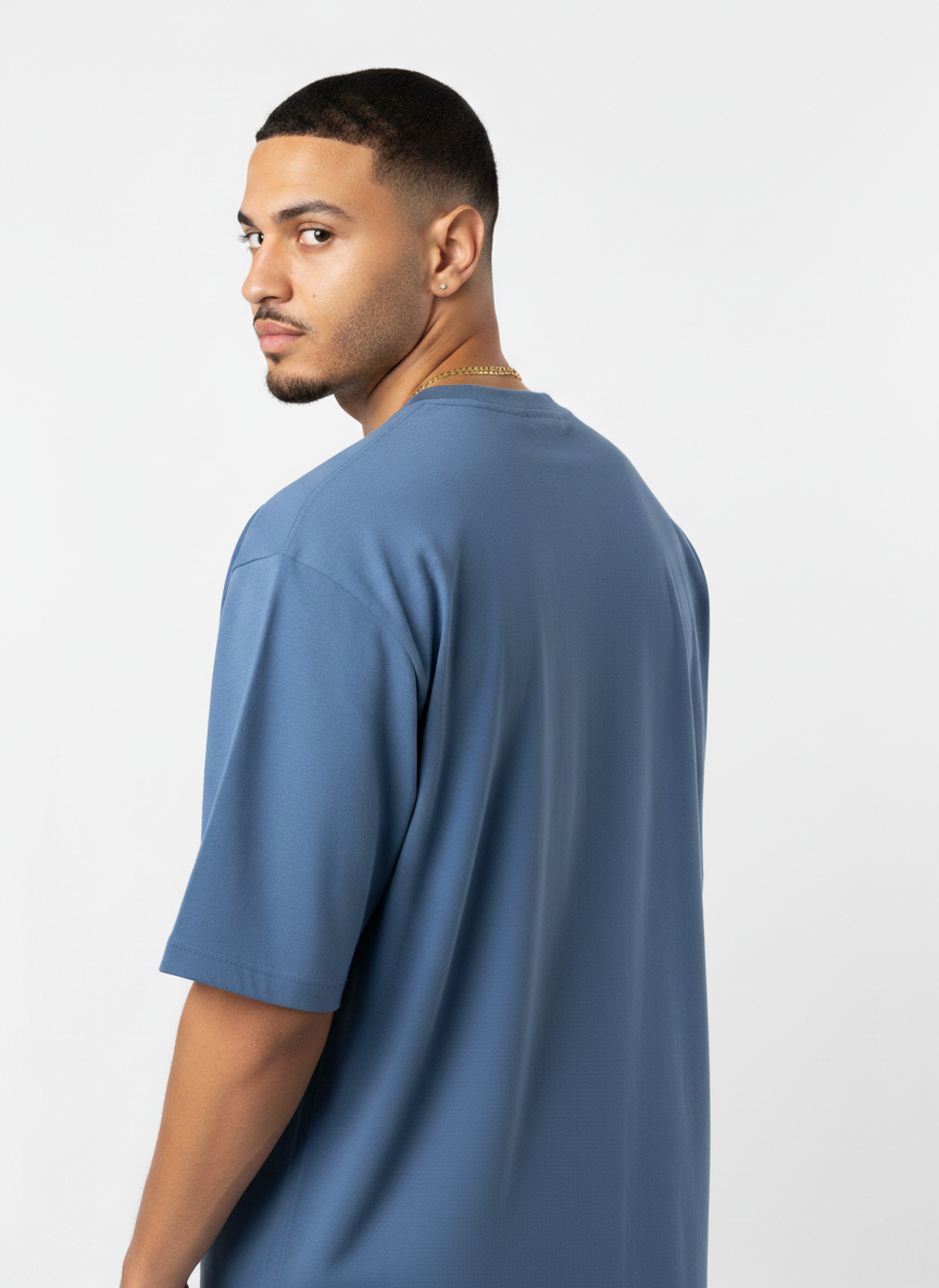 Men Oversized Cotton Printed T-Shirt