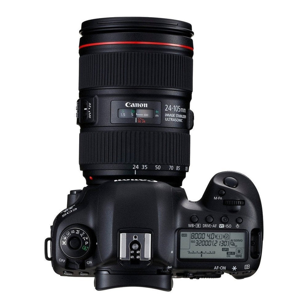 Canon EOS 5D Mark IV DSLR Camera with EF 24-105mm f/4L IS II USM Lens