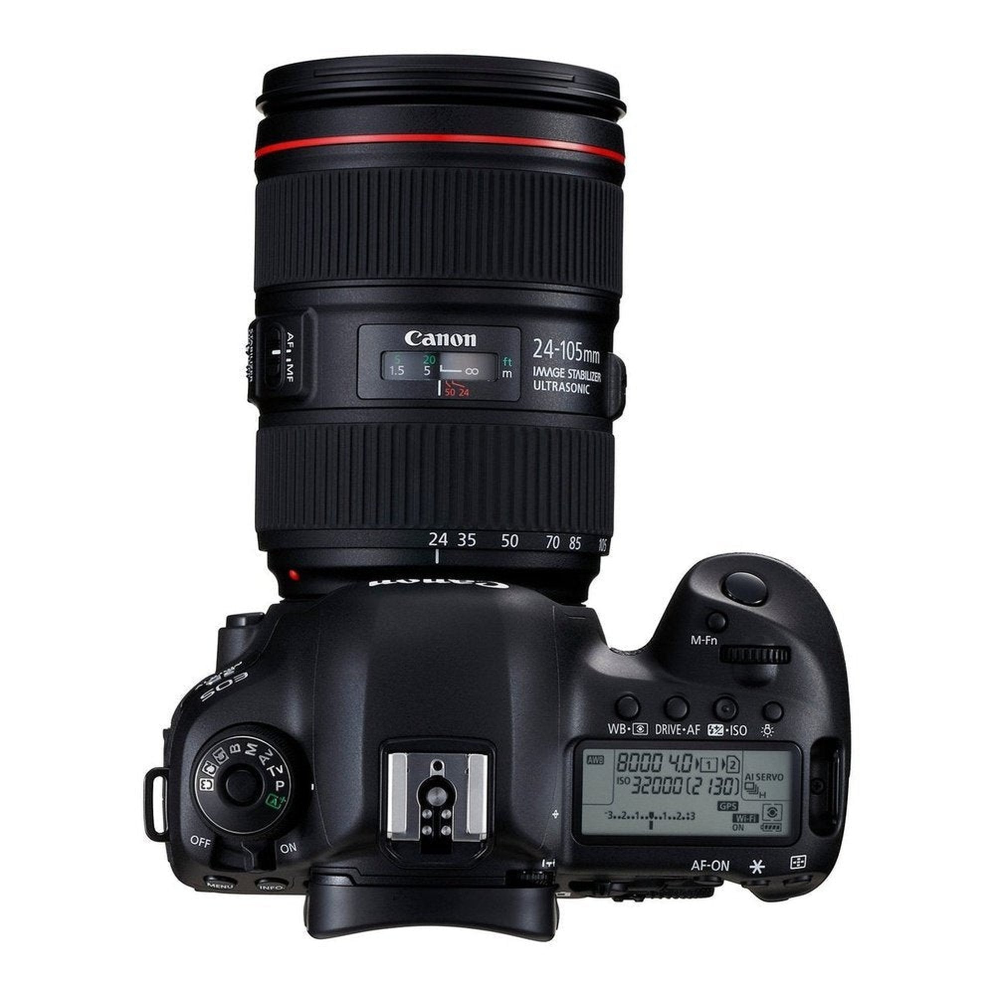 Canon EOS 5D Mark IV DSLR Camera with EF 24-105mm f/4L IS II USM Lens