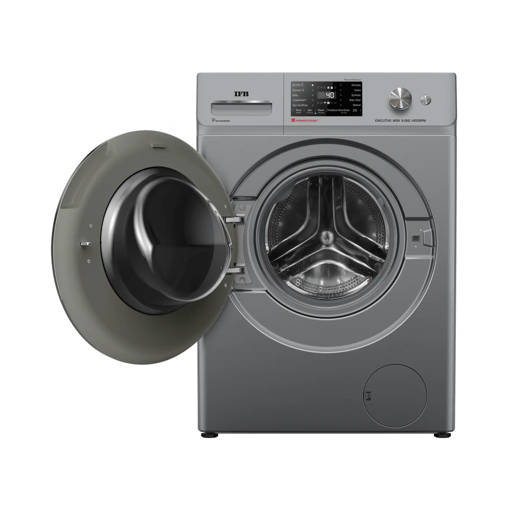IFB Executive MSN 9014K CMS Front Load Washing Machine 9 kg | 1400 rpm | Metallic Silver