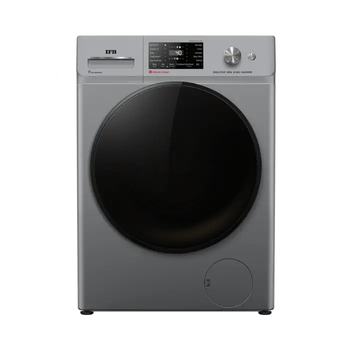 IFB Executive MSN 9014K CMS Front Load Washing Machine 9 kg | 1400 rpm | Metallic Silver