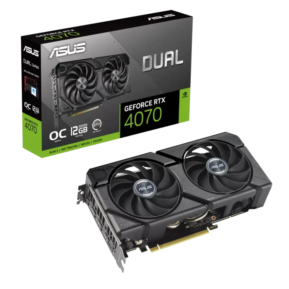 ASUS Dual GeForce RTX 4070 Evo 12GB OC NVIDIA Graphic Card