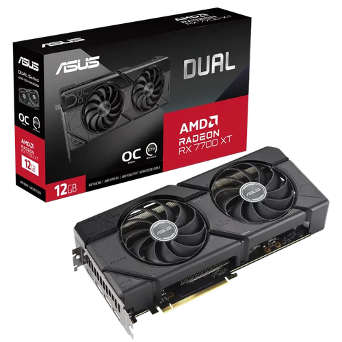 ASUS Dual Radeon RX 7700 XT OC Edition 12GB AMD Graphic Card