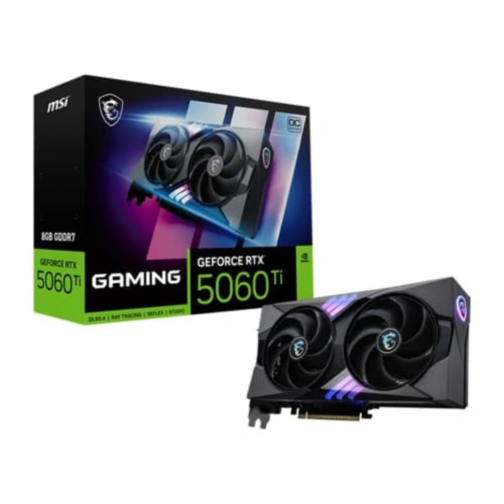 MSI GeForce RTX 5060 Ti Gaming OC 8GB NVIDIA Graphic Card