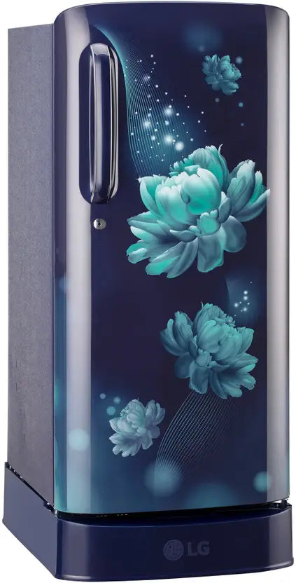 LG 185 L Direct Cool Single Door 3 Star Refrigerator (Blue Charm, GL-D201ABCD)