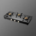 Kaff CTE71 3 Burner Cooktop Black