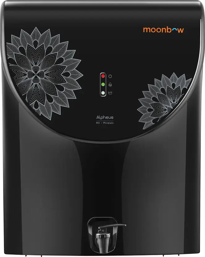 Moonbow Alpheus with mineralizer 7 L  Water Purifier UV+UF (Black)