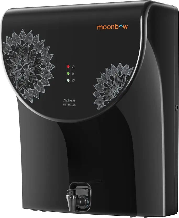 Moonbow Alpheus with mineralizer 7 L  Water Purifier UV+UF (Black)