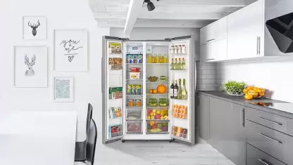 Midea 584 L Frost Free Side by Side Refrigerator (MRFS5920SSLF)