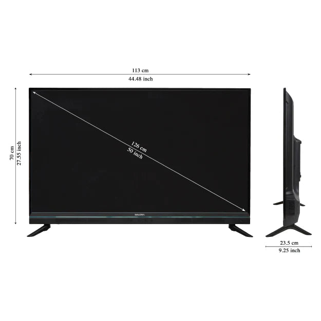 Salora SLV 4501SU 50 inch Ultra HD 4K Smart LED TV | Brand New Seal Packed