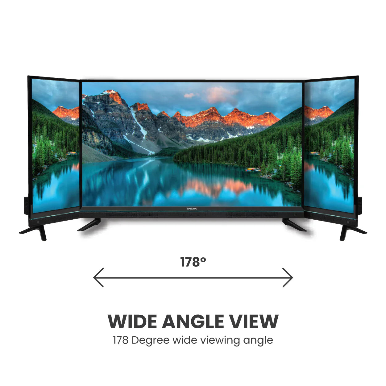Salora SLV 4501SU 50 inch Ultra HD 4K Smart LED TV | Brand New Seal Packed