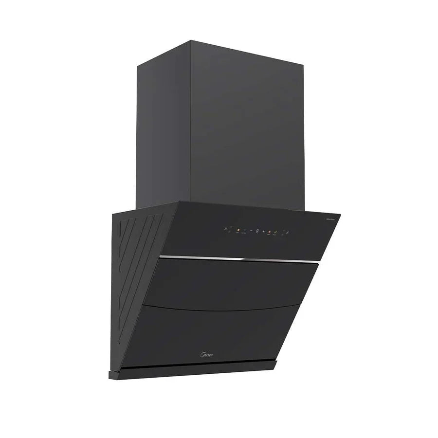 Midea Kitchen Chimney with 1800 m3/hr air suction, Slant, BLDC Motor, 60 CM with WiFi, Intelli Auto Clean, Multi Speed Control, MH60J63ET25BF