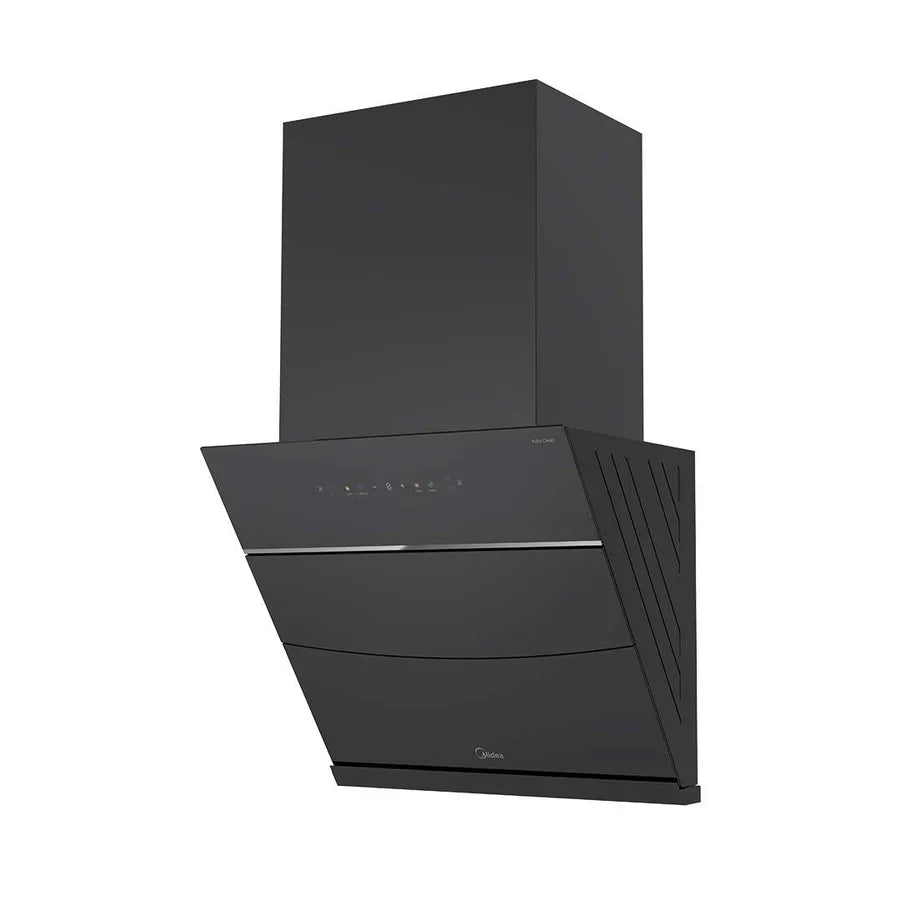 Midea Kitchen Chimney with 1800 m3/hr air suction, Slant, BLDC Motor, 60 CM with WiFi, Intelli Auto Clean, Multi Speed Control, MH60J63ET25BF