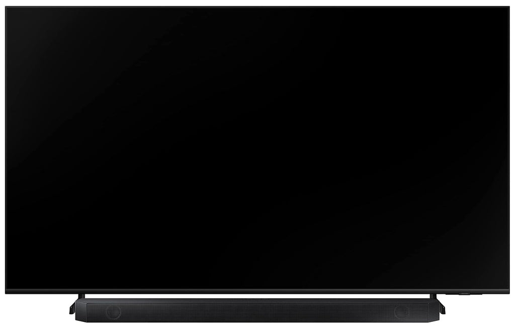 Samsung Q-Symphony Soundbar (HW-Q600B/XL), USB, Bluetooth with 3.1.2 Channel, Wireless Subwoofer, and 2 Up-Firing Speakers, Dolby Atmos Music (Black)