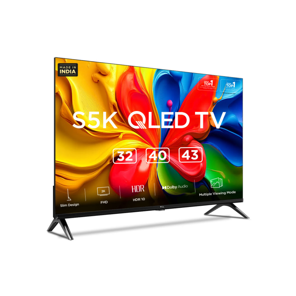 TCL 81.28 cm (32 inch) Full HD QLED Google TV, 32S5K