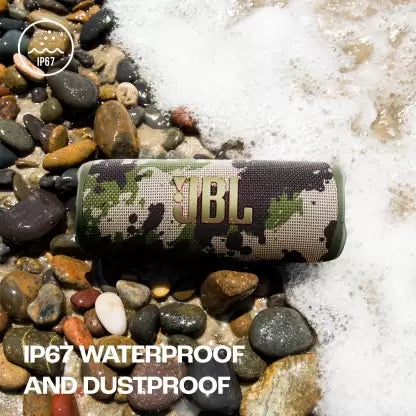 JBL Flip 6 with 12Hr Playtime, Customize Audio by JBL App,IP67 Rating, Portable 30 W Bluetooth Speaker