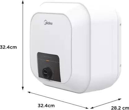 Midea 10 L Storage Water Geyser (D10-20VD1, White)