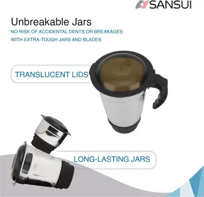 Sansui Pro 500 W Juicer Mixer Grinder