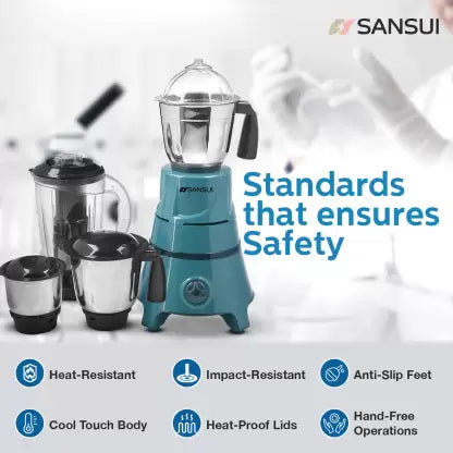 Sansui Pro 500 W Juicer Mixer Grinder