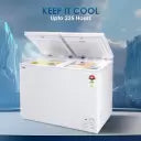 Haier 524 L Double Door Standard Deep Freezer  (White, HFC-588DM5, 5 Star)