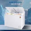 Haier 324 L Double Door Standard Deep Freezer  (White, HFC-350DM5, 5 Star)