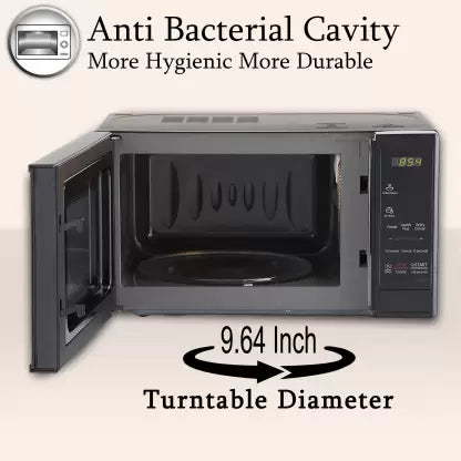LG 28 L Convection Microwave Oven (MC2846BV, Black, Health Plus Menu, Indian Cuisine, Tandoor Se, Steam Clean & Stainless Steel Cavity)