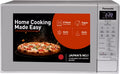 Panasonic 20L Solo Microwave Oven (NN-ST26JMFDG, Silver)