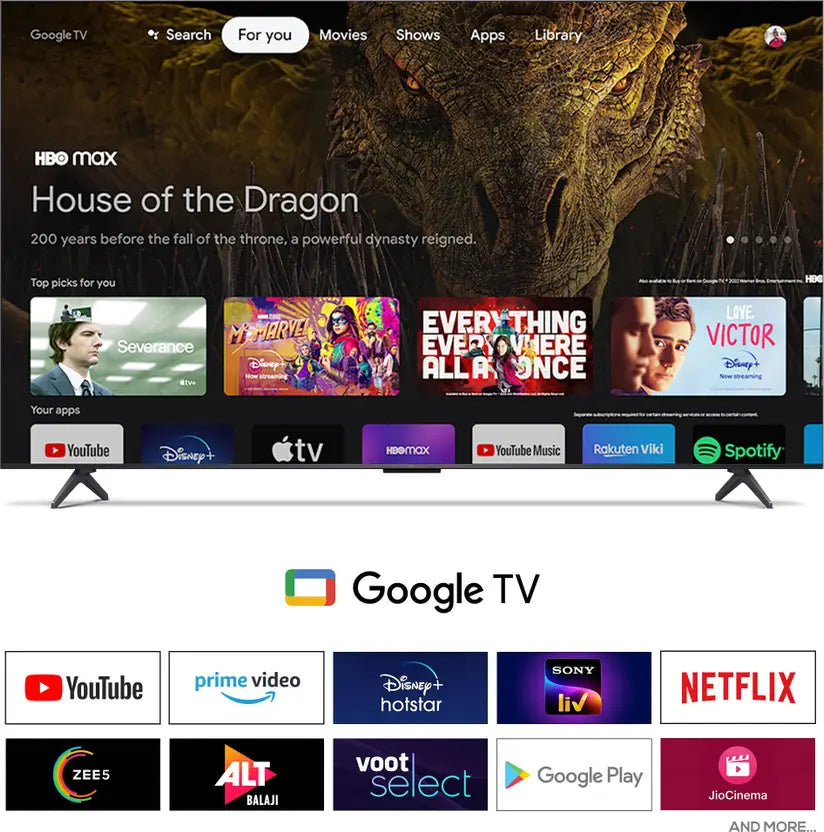 TCL 108 cm (43 inches) 4K Ultra HD Smart QLED Google TV 43P7K (2025 Model, Black) with Dolby Vision & Atmos, MEMC, HDR 10+, Hands-Free Voice Control