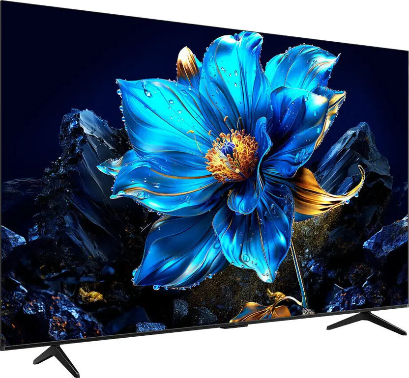 TCL 108 cm (43 inches) 4K Ultra HD Smart QLED Google TV 43P7K (2025 Model, Black) with Dolby Vision & Atmos, MEMC, HDR 10+, Hands-Free Voice Control