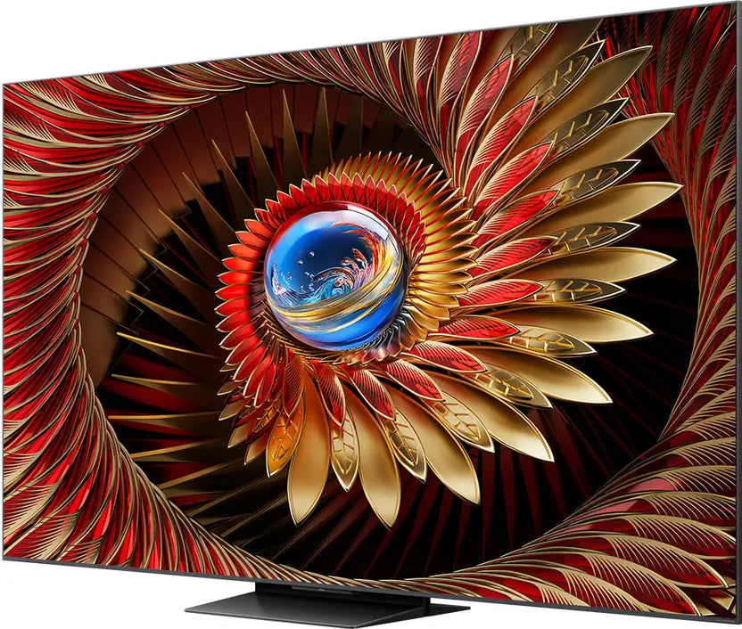 TCL 75C8K Television 75 Inch Smart TV 4K QD-Mini LED Colorful Quantum Crystal HDR 4500nits Gaming Google TV, 144Hz Native Refresh Rate, Audio by Bang & Olufsen, IMAX Enhanced, Game Master (2025 Model)