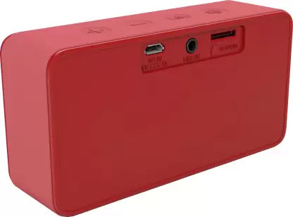 PHILIPS BT64 3 W Portable Bluetooth Speaker  (Red, Mono Channel)