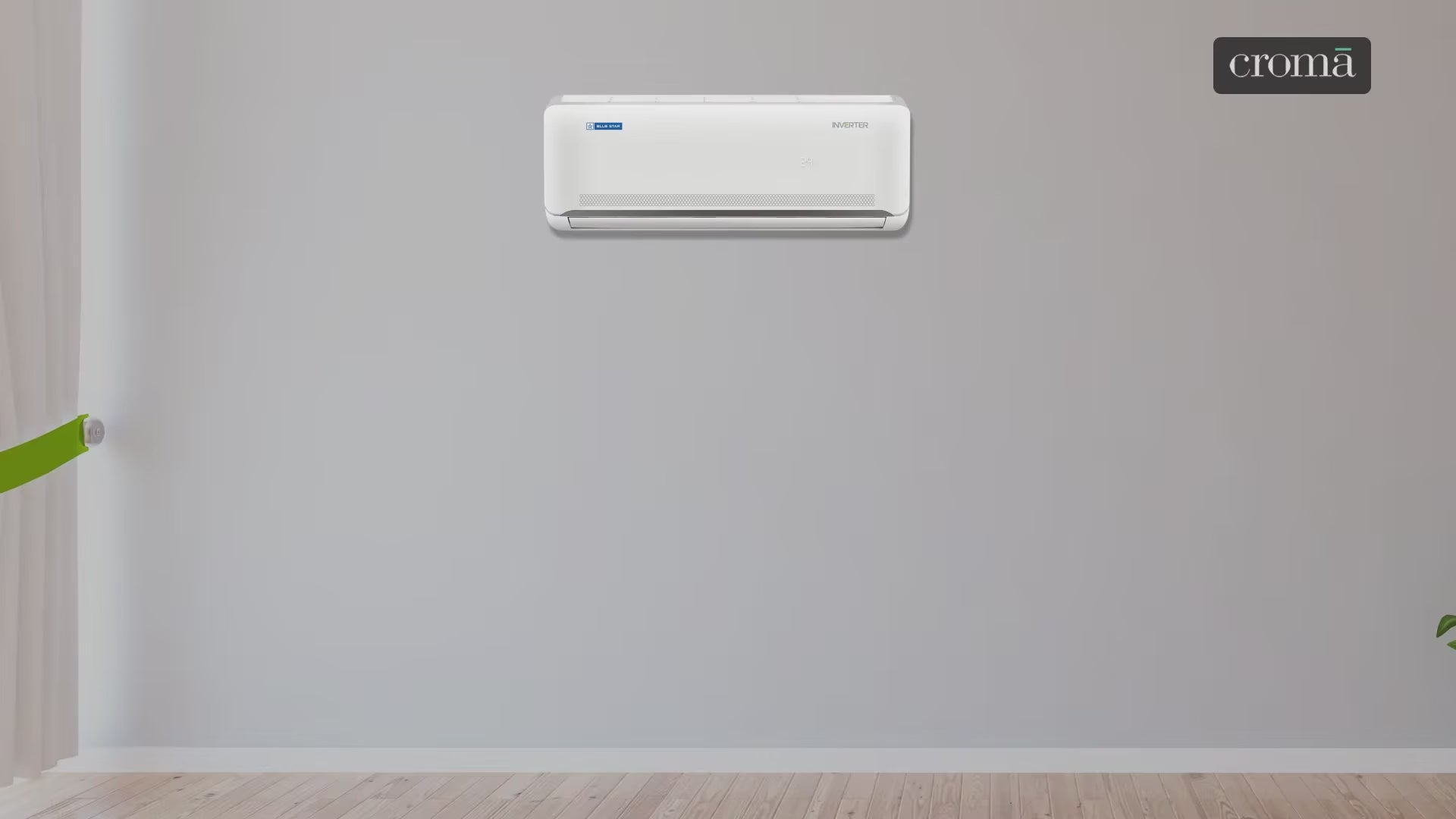 Blue Star N Series 1.5 Ton 5 Star Hexa Inverter Split AC (2025 Model, Copper Condenser, ID518NNURS)