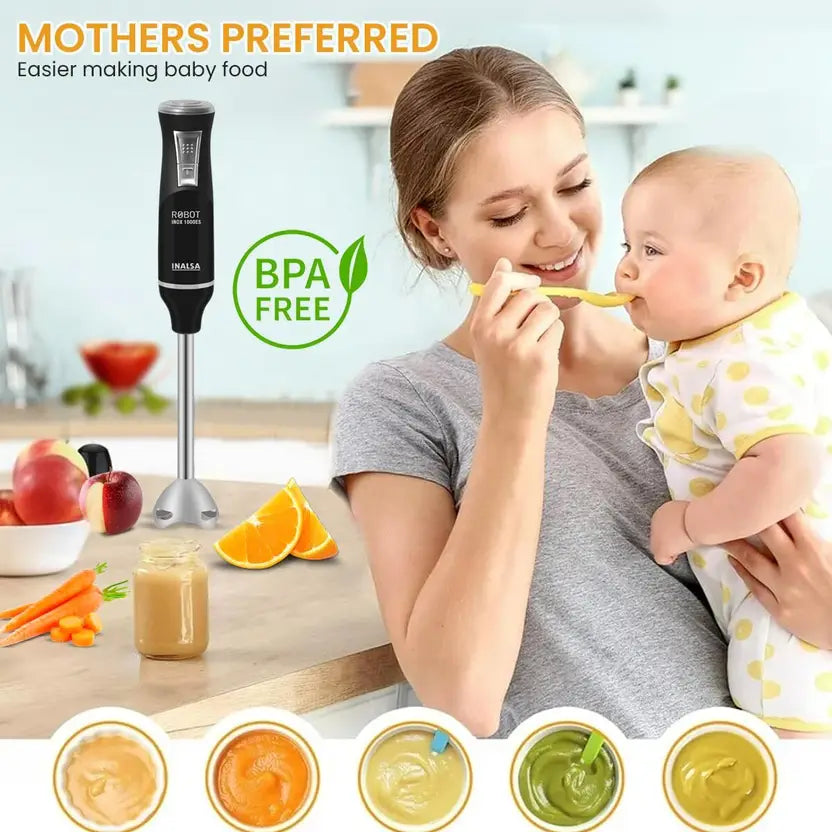 Inalsa Hand Blender Robot Inox 1000ES