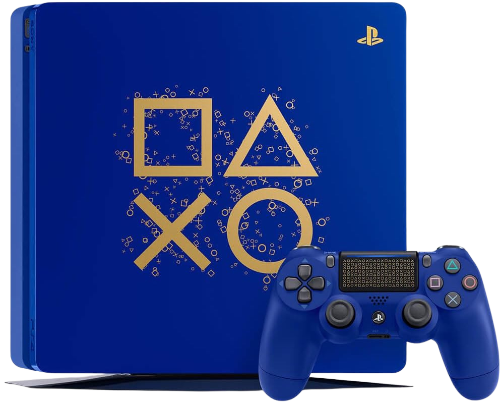 Sony PlayStation PS4 Slim 1TB Days of Play Blue Limited Edition