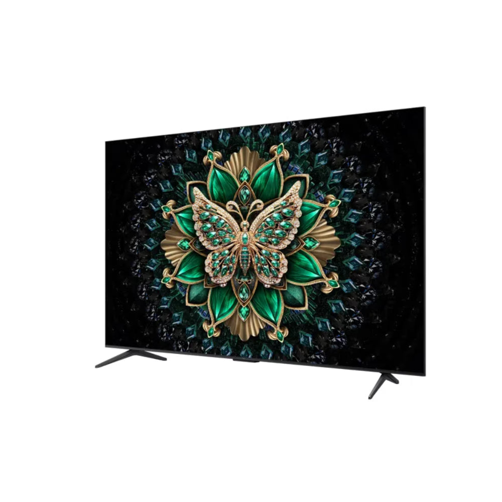 TCL 165 cm (65 inch) QD Mini LED Google TV, 65C6K, Black