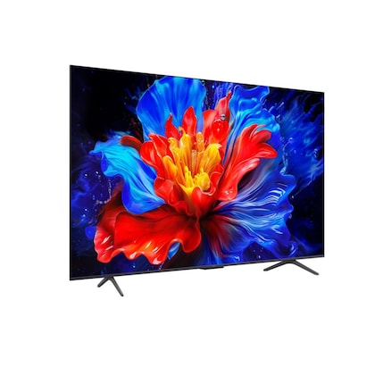 TCL 139 cm (55 inch) 4K QLED Google TV, 55P8K, Black
