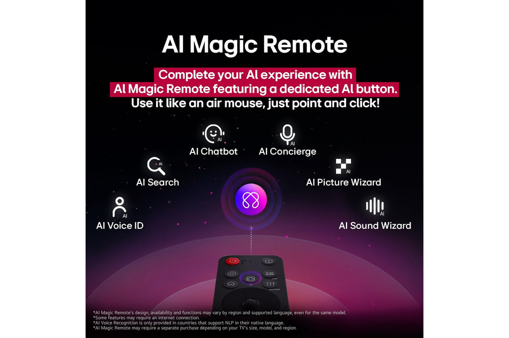 LG 164 cm (65) 4K UHD AI TV (UA8300), AI Processor Gen8, FILMMAKER MODE ™, with Dolby Atmos 2025