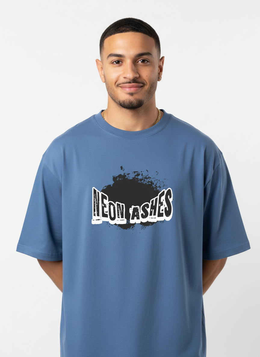 Men Oversized Cotton Printed T-Shirt