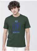 Men Cotton Tribal T-Shirt