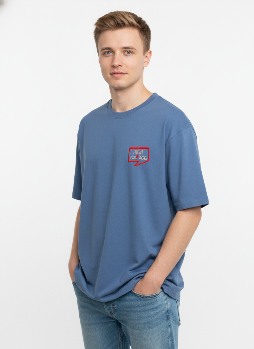 Men Oversized Cotton Printed T-Shirt