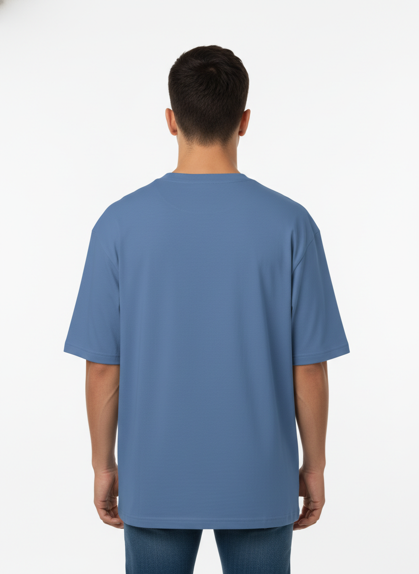 Men Oversized Cotton Printed T-Shirt
