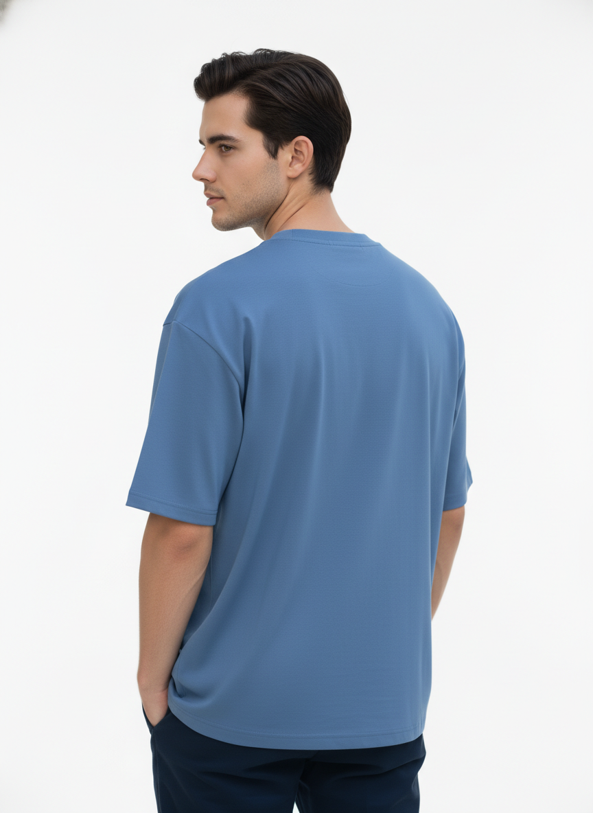 Men Oversized Cotton Printed T-Shirt
