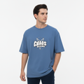 Men Oversized Cotton Printed T-Shirt